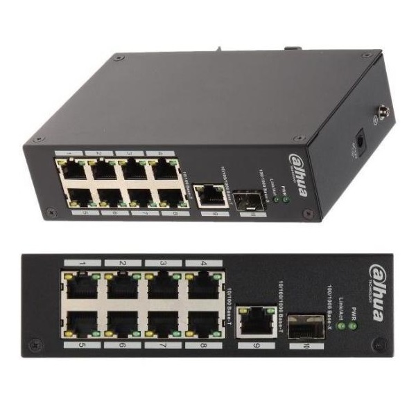 PFS3110-8T 10-portový průmyslový switch +SFP